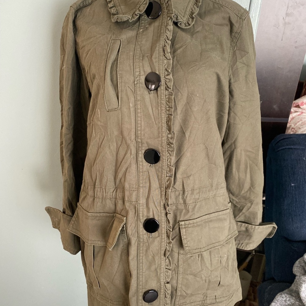 Kate Spade Broome Street Olive colour jacket - Picture 7 of 14